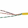 Vericom CAT-5E UTP 1000 ft. Solid Riser CMR Cable (Yellow) MBW5U-01443
